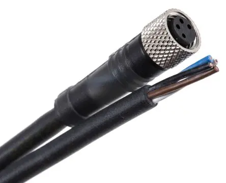 Produktfoto 1 von Telemecanique General Purpose, 4-polig Sensor-Betätigungselementkabel, Gerade Buchse 3 / Freies Ende Nicht