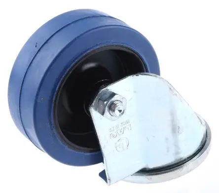 LAG Drehbar Rolle, Rad ø 100 mm, 150 kg, Ges H. 129 mm, Rad B. 40 mm
