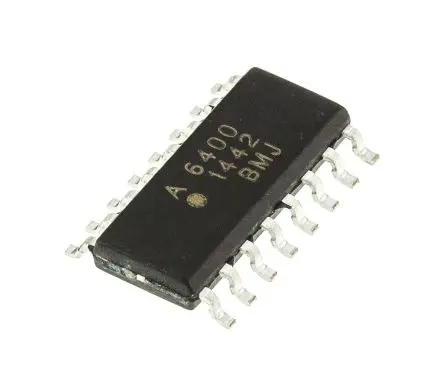 Produktfoto 1 von Broadcom ACSL Oberfläche 4 Optokoppler DC-In, 16-Pin SOIC, Isolation 2500 V ac