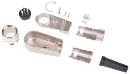 Produktfoto 1 von Amphenol Industrial C 091 A M16 DIN-Stecker gewinkelt 6-polig, DIN 45322, 300V ac 5A IP40 Kabel, Schraubbefestigung
