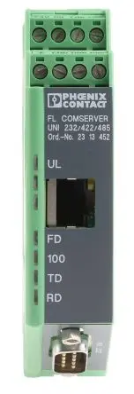 Produktfoto 1 von Phoenix Contact FL COMSERVER UNI 232/422/485 Schnittstellenkonverter