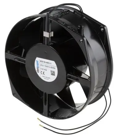 Produktfoto 1 von ebm-papst W2S130 Axiallüfter, Kugel, 230V ac / 45 W 300 mA, 2800 U/min, 340 m³/h IP54 150 mm 172mm 55 mm