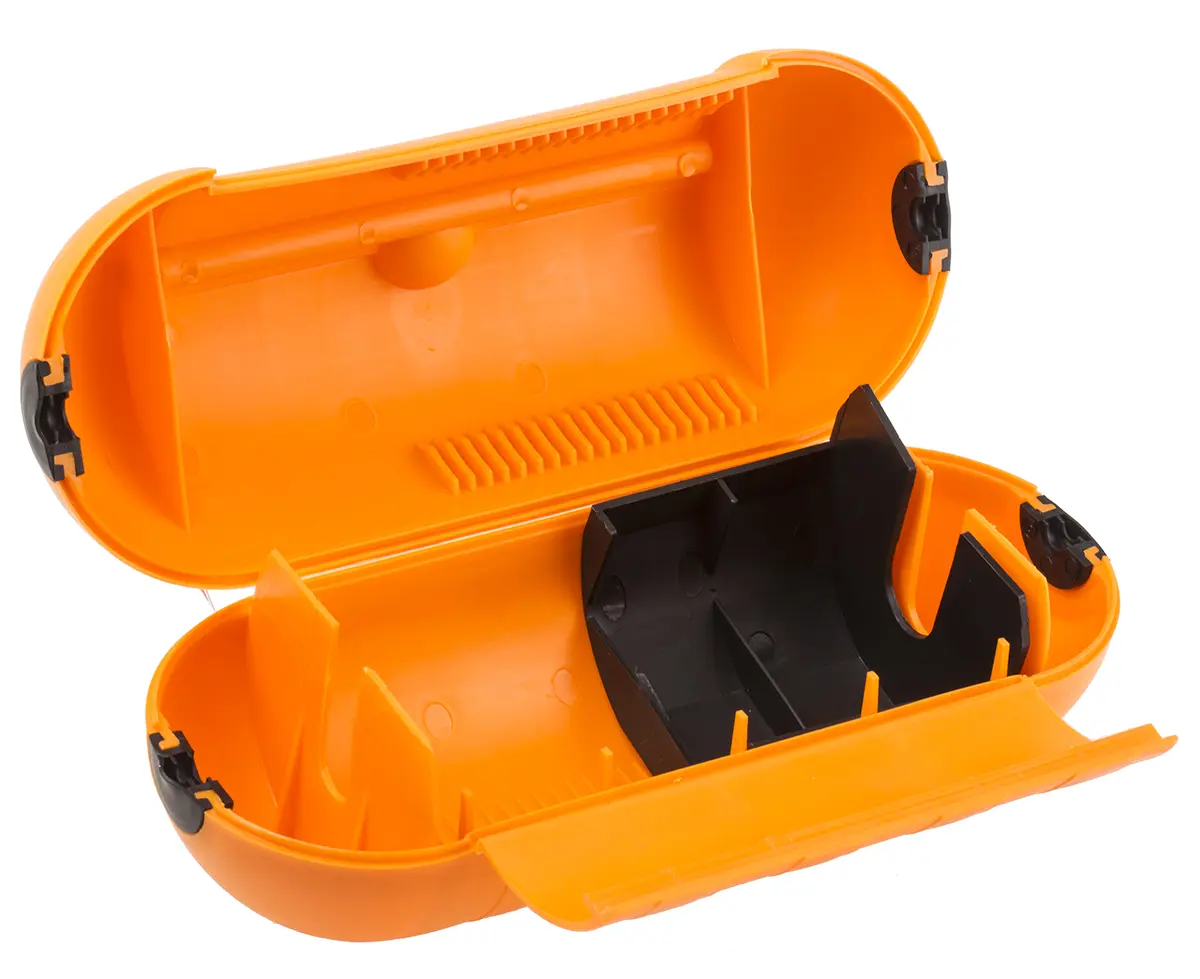 Produktfoto 1 von Masterplug Spritzwassergeschütztes Gehäuse für Stromversorgungssteckverbinder Orange