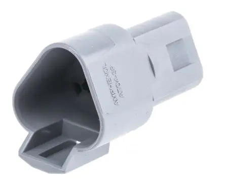 Amphenol Industrial AT Kfz-Steckverbinder, Kabel, Netzstecker, Crimpbefestigung, Buchse, 3-polig, Grau / 4-reihig,