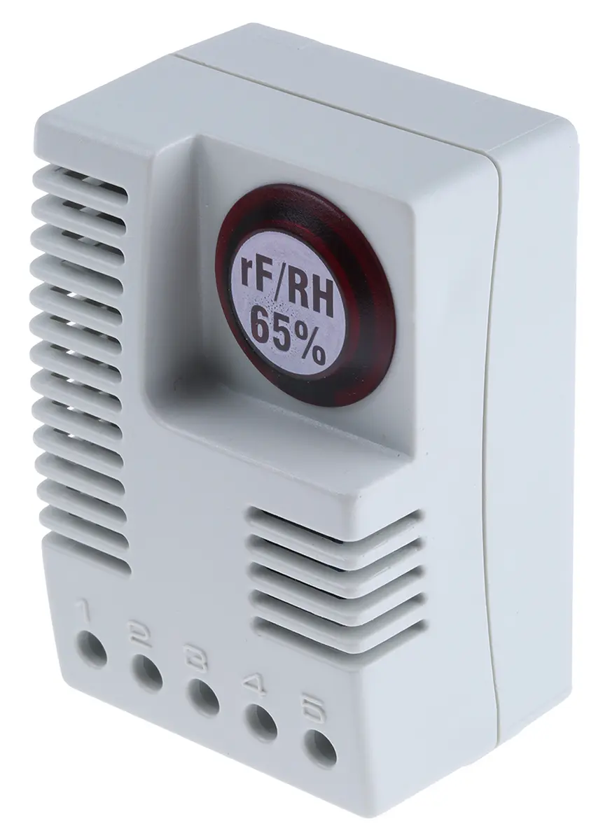 Produktfoto 1 von STEGO EFR 012 Einstellbar Elektronischer Hygrostat 240 V ac, DIN-Hutschiene