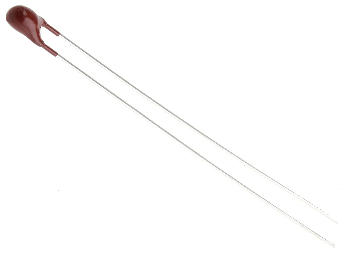 Produktfoto 1 von KYOCERA AVX NJ28 Thermistor 20 kΩ, NTC, 8 s, -4.8 %/°C 2.8 mm, Kompensationsanwendung, Füllstandsmessung, Alarmfunktion,