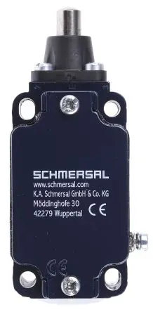 Produktfoto 1 von Schmersal EX-ZS 335 Endschalter, Stößel 1 Schließer/1 Öffner, IP67, Metall 230V ac 4A