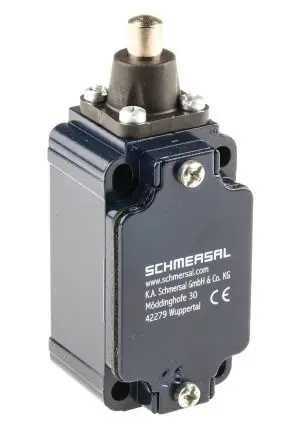Produktfoto 1 von Schmersal EX-ZS 335 Verriegelungsschalter, Stößel 1 Schließer/1 Öffner, IP67, Metall 230V ac 10A