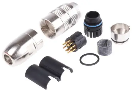 Produktfoto 1 von Lumberg 322 M16 DIN-Buchse Gerade 14-polig, DIN EN 60529, 60V ac 3A IP68 Kabel, Mit Gewinde Buchse