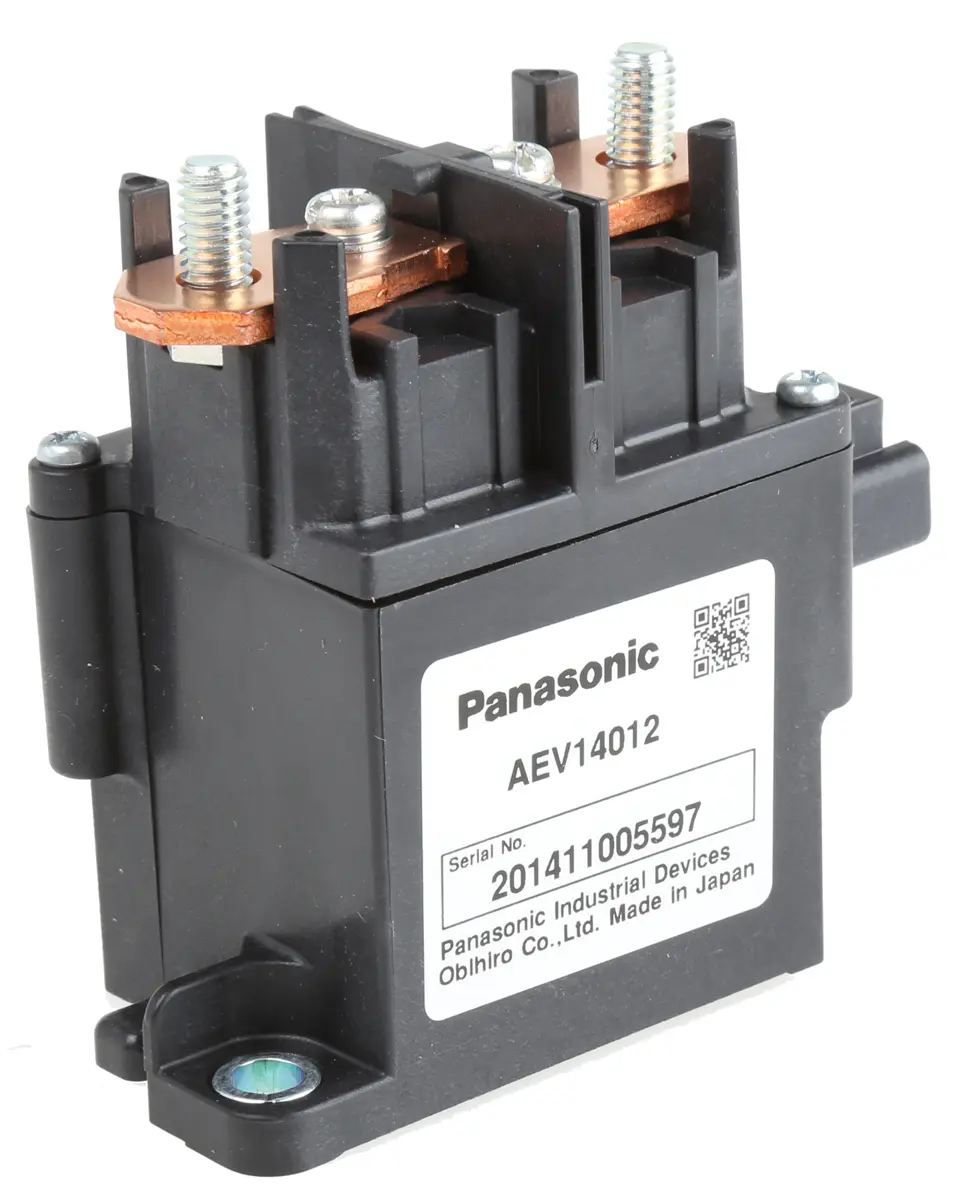 Produktfoto 1 von Panasonic Panel AEV Kfz-Relais 12V dc 120A 4.2 W 34 Ω SPNO