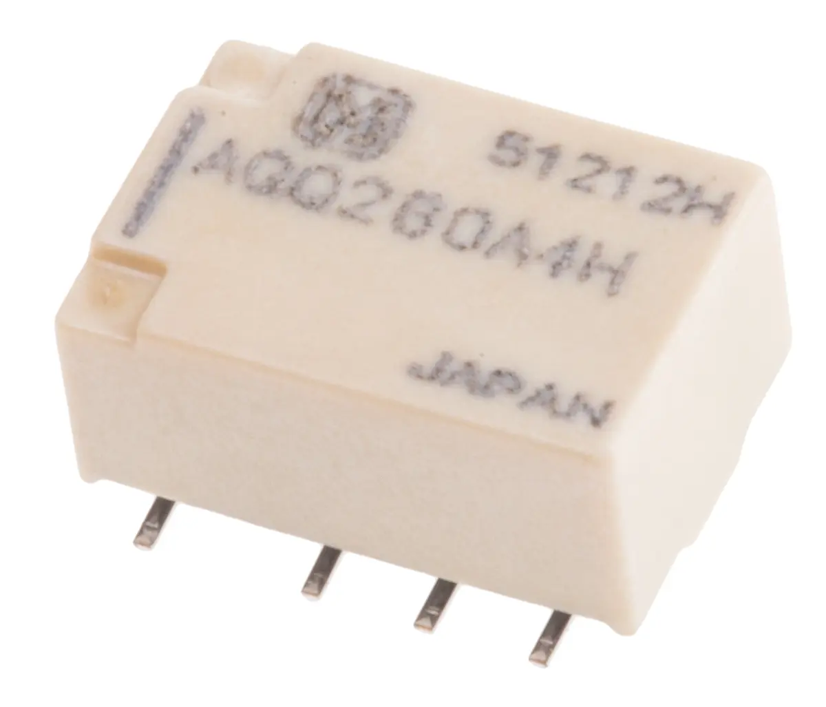 Produktfoto 1 von Panasonic FTR-C1 Signalrelais SMD, 4.5V dc Spule, 2-poliger Umschalter, max. 1A, 125V ac / 110V dc,