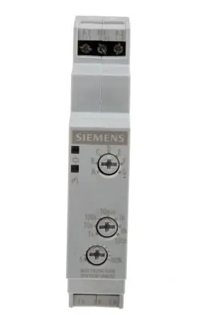 Produktfoto 1 von Siemens 7PV15 Zeitrelais, DIN-Hutschiene 12 to 240 V dc 240V ac, 5 to 100 h, 0.05 to 100 s, 3 to 100 min, 1 Kont.