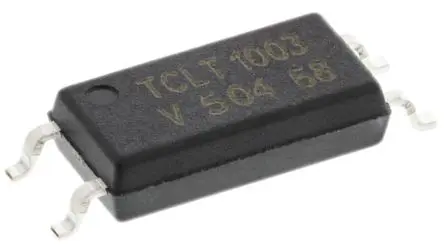 Produktfoto 1 von Vishay TCLT Oberfläche 1 Optokoppler DC-In, 4-Pin SOP, Isolation 5000 V ac