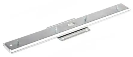 Produktfoto 1 von Accuride 0115RS Weichstahl Linearschiebeeinheit 226 mm, Schiene 35.1 mm x 305 mm, Schlitten 60.3 mm x 76.2 mm, Traglast