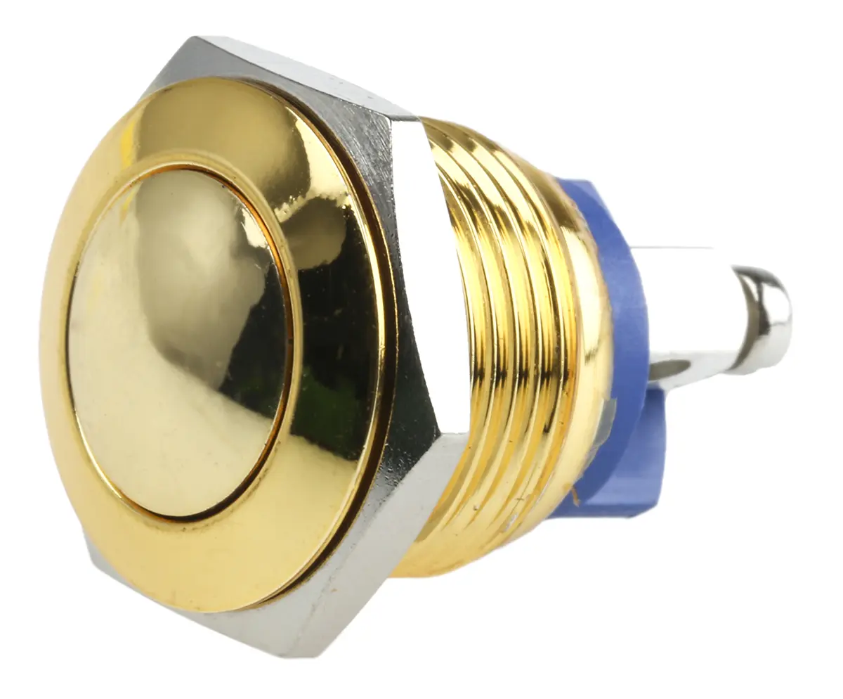 Produktfoto 1 von EOZ R Druckschalter Tastend Panel Ø 16.2 mm, SPST / 2 A 48 V dc 250 V ac, IP65