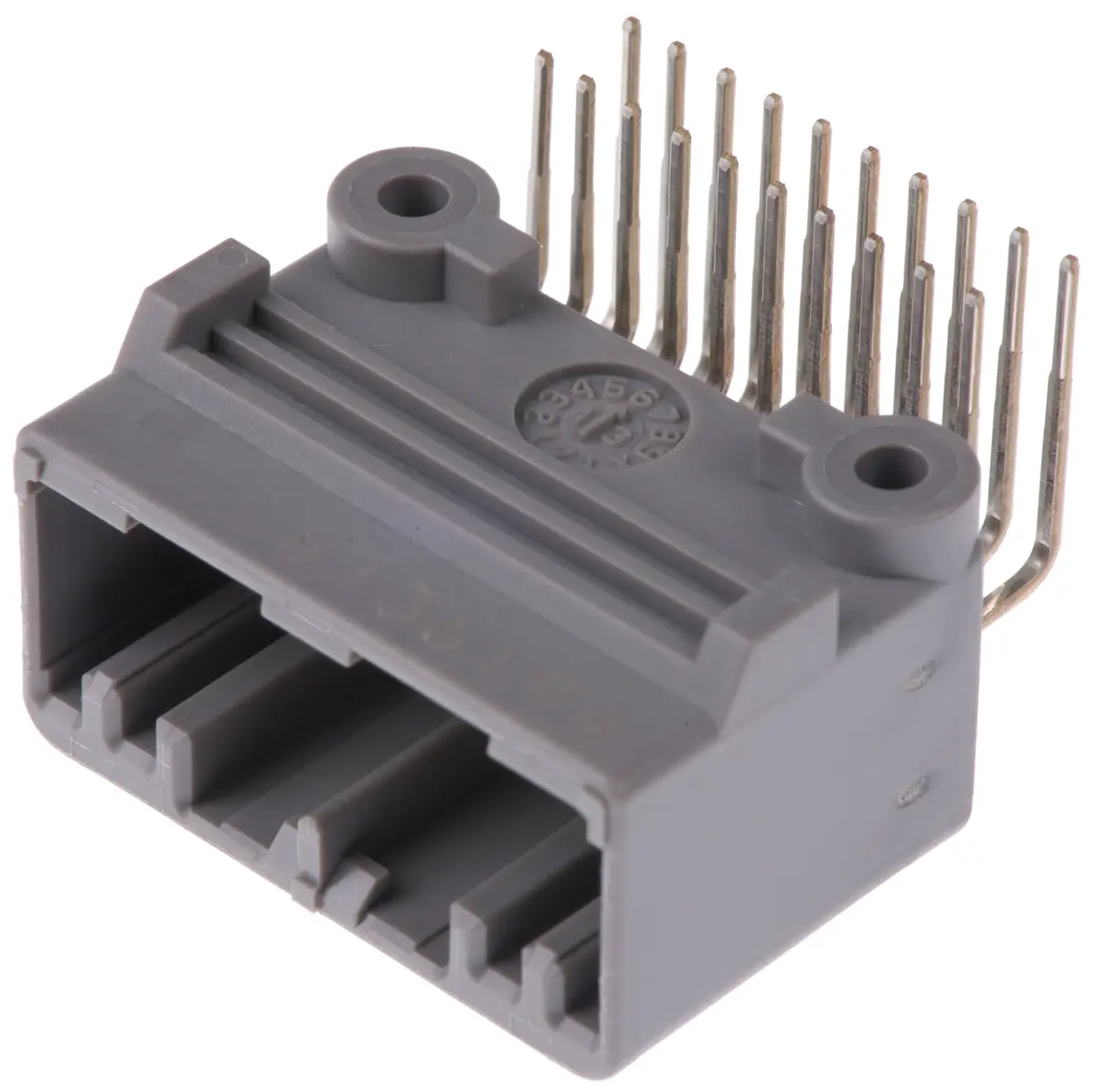 JAE MX34 Leiterplattenleiste gewinkelt, 20-polig / 2-reihig, Raster 2.2 mm Raster Durchsteckmontage, Kabel-Platine,
