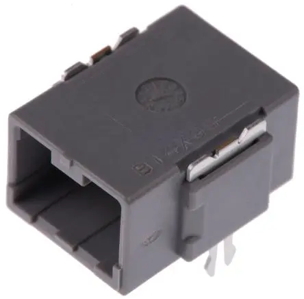 JAE MX34 Leiterplattenleiste gewinkelt, 3-polig / 1-reihig, Raster 2.2 mm Raster Durchsteckmontage, Kabel-Platine,