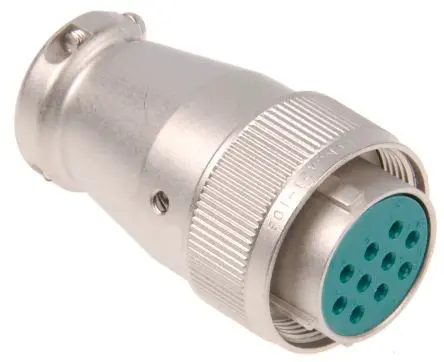 Produktfoto 1 von JAE SRCN 21 Miniature Rundsteckverbinder Stecker 10-polig Buchse 10A Kabel