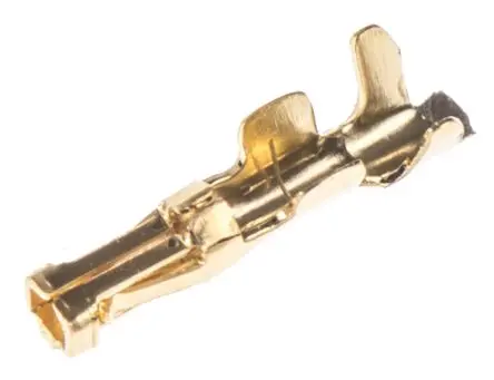 JAE FI Crimp-Anschlussklemme für FI-S-Steckverbindergehäuse, Buchse Crimpbefestigung 32 AWG, Gold 28 AWG