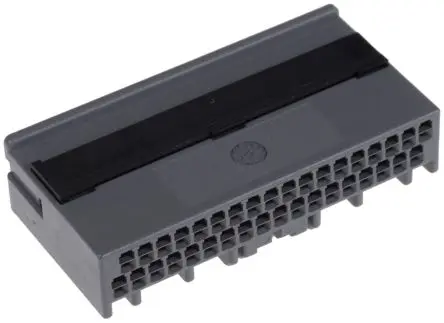 Produktfoto 1 von JAE MX34 Kfz-Steckverbinder, Kabel, Buchsengehäuse, Crimpbefestigung, Buchse, 36-polig, Grau / 2-reihig