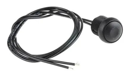 Produktfoto 1 von APEM IR Druckschalter Tastend Panel Ø 16 mm, SPST / 200mA 48 V dc 250 V ac, IP67