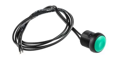 Produktfoto 1 von APEM IR Druckschalter Tastend Panel Ø 16 mm, SPST / 200mA 48 V dc 250 V ac, IP67