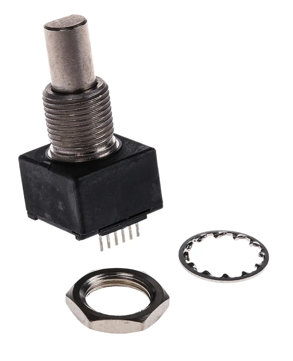 Produktfoto 1 von Bourns EM14 Inkremental Drehgeber Optisch 64/U, 120U/min, 5 VDC, Quadratur Vollwelle mit Ø 1/4Zoll Schaft