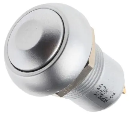 Produktfoto 1 von APEM IP Druckschalter Blau, Grün, Rot, Gelb Rastend Panel Ø 12.9 mm, SPST / 5A 24 V dc 125 V ac, IP67