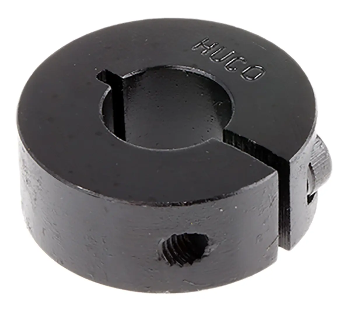 Produktfoto 1 von Huco Stahl Wellenmanschette Einteilig, mit Spannschraube 28 mm Außen-ø  x 11 mm