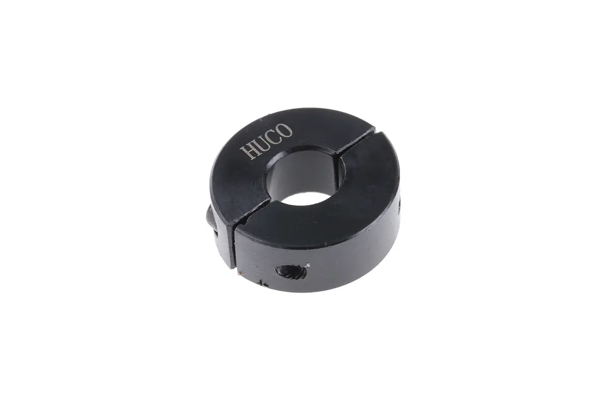 Produktfoto 1 von Huco Stahl Wellenmanschette Zweiteilig, mit Spannschraube 24 mm Außen-ø  x 9 mm