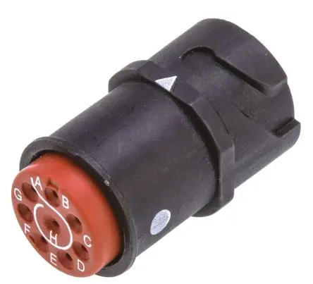 Produktfoto 1 von Amphenol PCD US, Twist & Lock Kupferlegierung MIL-Spec Rundsteckverbinder Gerade, 8-polig, Kabel, Gehäuse 7 Stecker