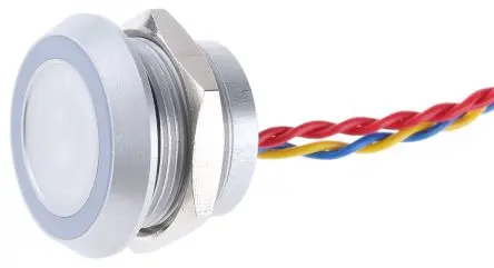 Produktfoto 1 von APEM Piezo-Schalter 200mA SPST Draht Beleuchtet IP68 Tastend