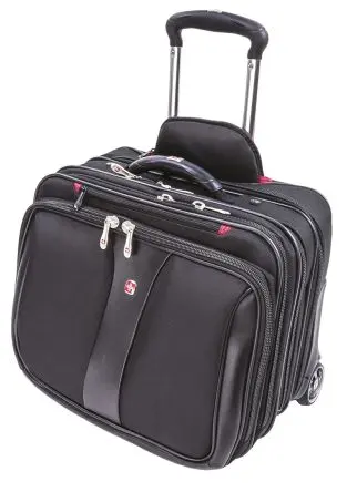 Produktfoto 1 von Wenger Patriot Laptoptasche bis 17 Zoll, Koffer auf Rädern Schwarz Nylon 424.2 mm