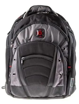 Produktfoto 1 von Wenger Synergy Laptoptasche bis 15.4 Zoll, Rucksack Grau Nylon 356 mm 1.6 kg
