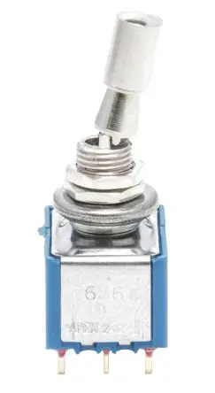 Produktfoto 1 von APEM Panel Kippschalter 3-poliger Wechsler, Ein-Ein, 24 V dc, 250 V ac, 4A, Lötöse