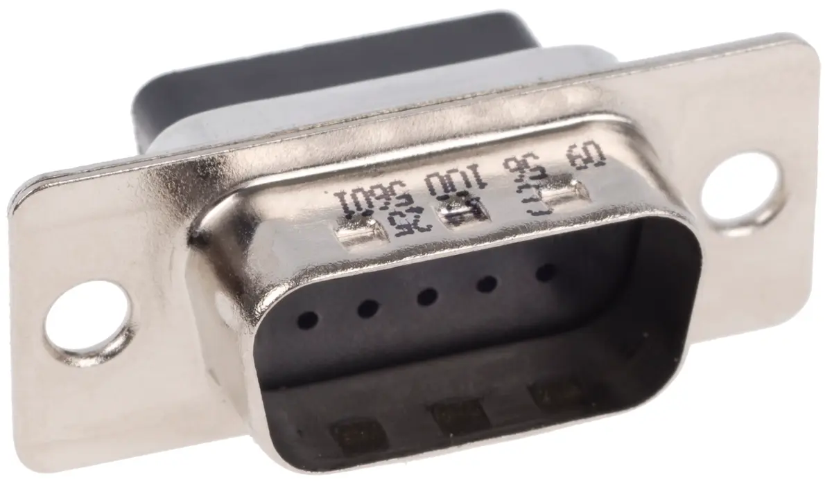 Produktfoto 1 von HARTING D-Sub D-Sub-Steckverbinder DS-1 Gerade, 15-polig 2.29 mm Raster, Kabel Stecker, mit Schraubverschluss