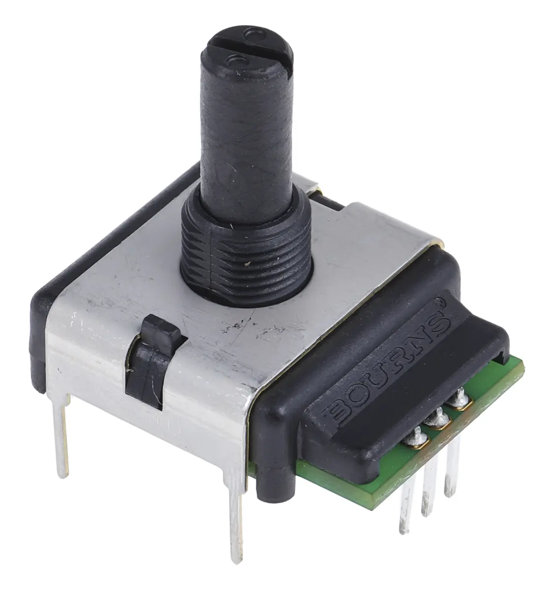 Produktfoto 1 von Bourns ECW Inkrementalgeber Inkremental 24 Impulse/Umdrehung/U, 10V, 120 U/min, Quadratur Fest mit Ø 6.35 mm Schaft