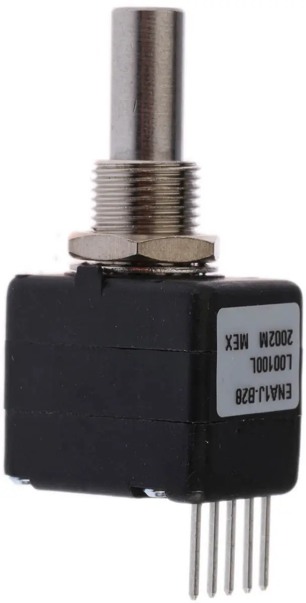 Produktfoto 1 von Bourns Optischer Encoder Optisch 100/U, 3000U/min, 5 VDC, Quadratur Vollwelle