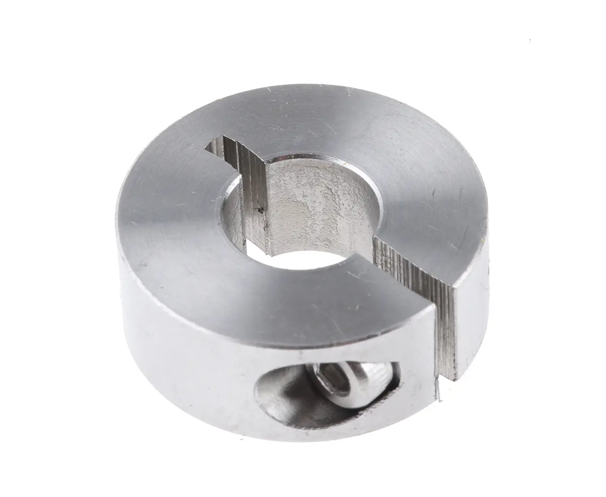 Produktfoto 1 von Huco Edelstahl Wellenmanschette Einteilig, mit Spannschraube 24 mm Außen-ø  x 9 mm