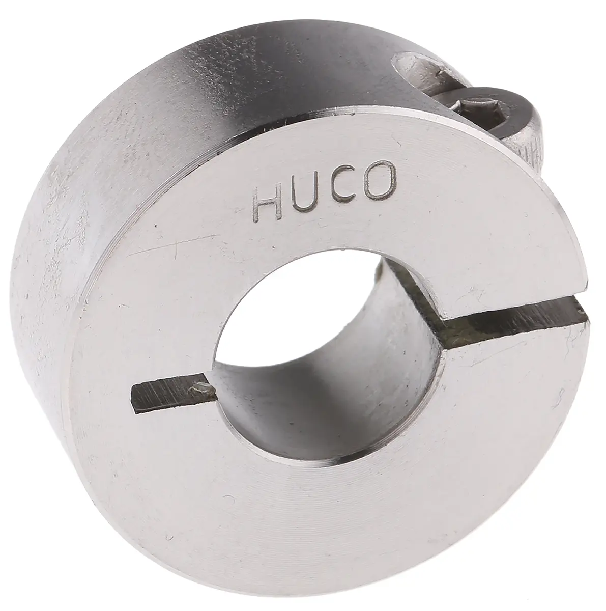 Produktfoto 1 von Huco Edelstahl Wellenmanschette Einteilig, mit Spannschraube 28 mm Außen-ø  x 11 mm