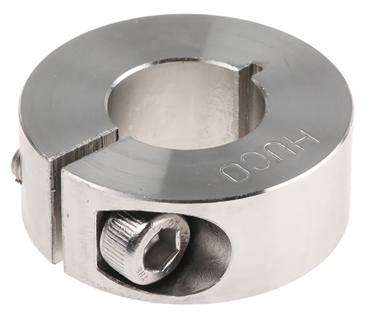 Produktfoto 1 von Huco Edelstahl Wellenmanschette Einteilig, mit Spannschraube 34 mm Außen-ø  x 13 mm