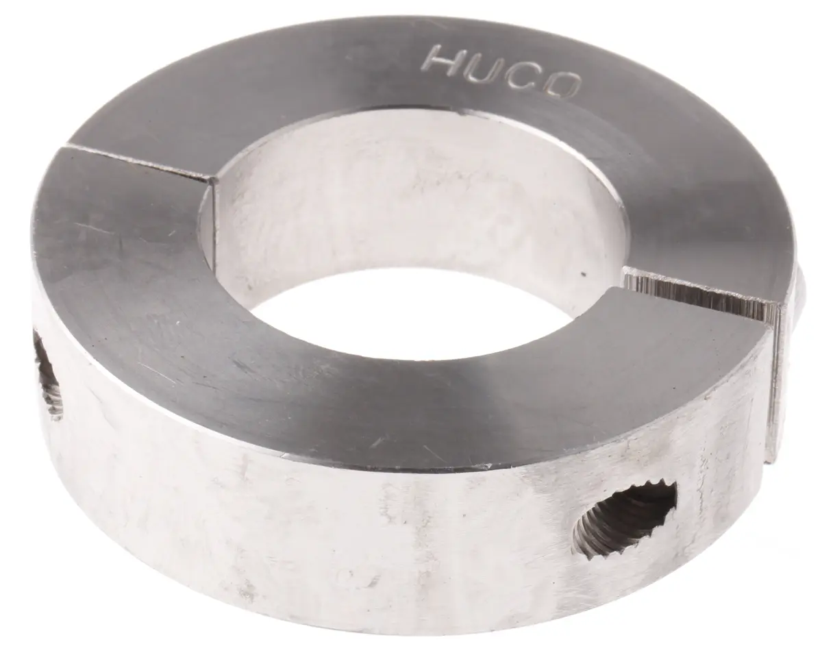 Produktfoto 1 von Huco Edelstahl Wellenmanschette Zweiteilig, mit Spannschraube 54 mm Außen-ø  x 15 mm