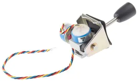 Produktfoto 1 von APEM 4000 Potenziometer-Joystick, 2-Achsen Passiv, 240 V ac, IP65