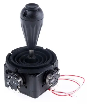 Produktfoto 1 von APEM M Joystick, 2-Achsen Potenziometrisch, 240 V ac Griff Typ Taste