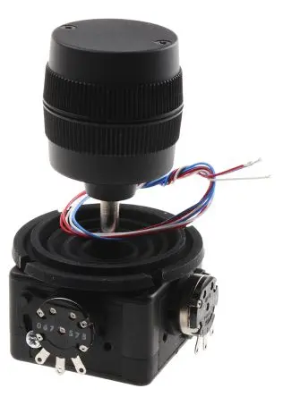 Produktfoto 1 von APEM M Joystick, 3-Achsen Potenziometrisch, 240 V ac Griff Typ Taste