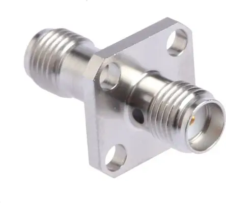 Produktfoto 1 von Amphenol RF HF Adapter, 50 Ω, Gerade, 18GHz Buchse Buchse, Koaxial SMA