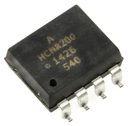 Produktfoto 1 von Broadcom HCNR200 Oberfläche 1 Optokoppler DC-In, 8-Pin PDIP, Isolation 5 kVrms