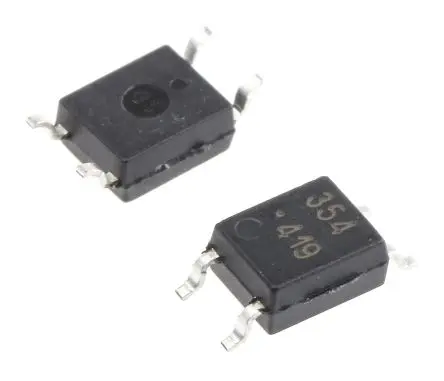 Produktfoto 1 von Broadcom HCPL, AEC-Q100 Oberfläche 1 Optokoppler AC-In, 4-Pin Mini-Flat, Isolation 3750 V ac