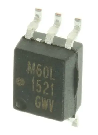 Produktfoto 1 von Broadcom ACPL Oberfläche 1 Optokoppler DC-In, 5-Pin SOIC, Isolation 3750 V ac