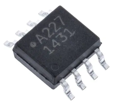 Produktfoto 1 von Broadcom ACPL, AEC-Q100 Oberfläche 2 Optokoppler DC-In, 8-Pin SOIC, Isolation 3000 V ac